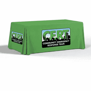 table cover green