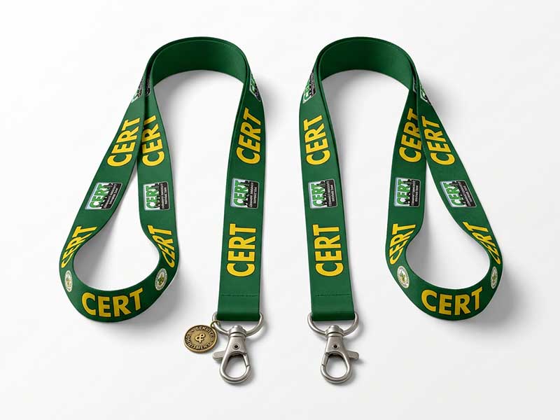 cert lanyards